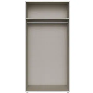 Obrazek Korpus Szafy Modulix 99,4x204,5 Biały