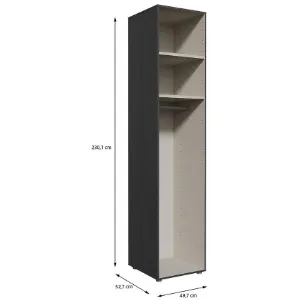 Obrazek Korpus Szafy Modulix 49,7x230,1 Dąb Cabezone