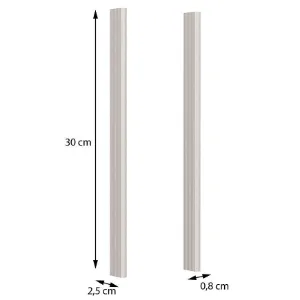 Obrazek Zestaw 2 Uchwytów Moduklix Sand