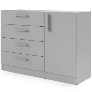 Obrazek Komoda mała Braga BRK2 szary platynowy