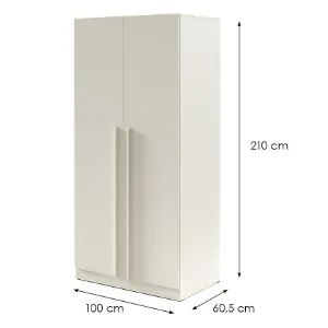 Obrazek Szafa Braga 3 (L/P) kaszmir