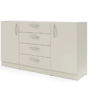 Obrazek Komplet uchwytów metalowych do komody dużej Braga BRK1 kaszmir