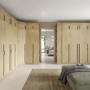 Obrazek Komplet uchwytów metalowych do komody małej Braga BRK2 czarny