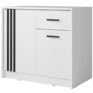 Obrazek Komoda Canada Cy-24  Biała U. Czarne