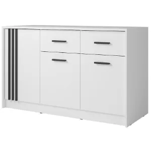 Obrazek Komoda Canada Cd-24 Biały U. Czarne