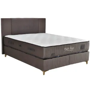 Obrazek Łóżko kontynentalne Moonlight 160x200 brąz