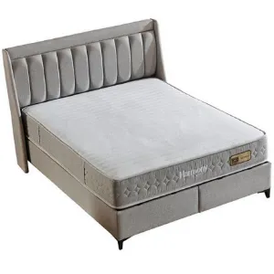 Obrazek Łóżko kontynentalne Harmony 160x200 szary