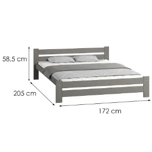 Obrazek Łóżko Agata 160 Szare