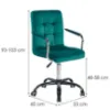 Obrazek Krzesło Obrotowe Maron 13331 Zielone