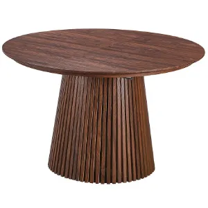 Obrazek Stół Rozkładany Z Lamelami Metz 120/160x200x120 13555 Orzech