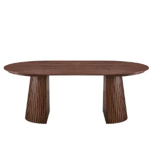 Obrazek Stół Rozkładany Z Lamelami Metz 120/160x200x120 13555 Orzech