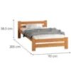 Obrazek Łóżko Agata 80 Olcha