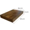 Obrazek Półka Ligno 20 13225 Rustykalna