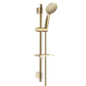 Obrazek Zestaw natryskowy Elisa Gold 5-F złoty