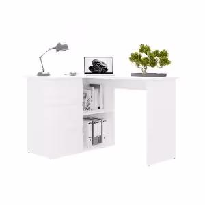 Obrazek Biurko Nice lewe biały