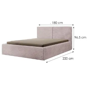 Obrazek Łóżko Inez 160x200 Lincoln 61