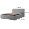 Obrazek Łóżko Inez 180x200 Lincoln 85