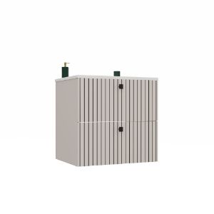 Obrazek Szafka z umywalką Trigo 60 cm 2S kaszmir