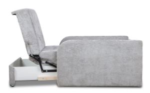 Obrazek Sofa rozkładana Zara 2 popielata