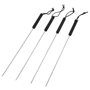 Obrazek Szpikulce do grillowania 4 szt 38cm KY3804