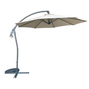 Obrazek Parasol ogrodowy Coma 300 cm YQ004 beige