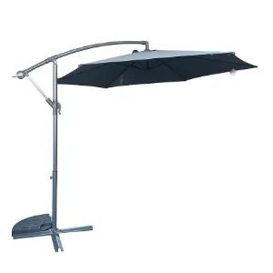 Obrazek Parasol ogrodowy Grado 300 cm YQ-001 antracite
