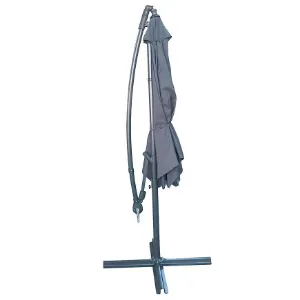 Obrazek Parasol ogrodowy Grado 300 cm YQ-001 antracite