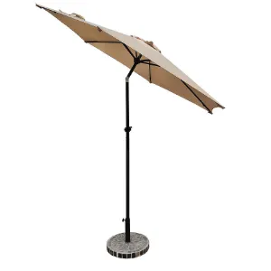 Obrazek Parasol ogrodowy Lodia 270 cm YQ-101 beige