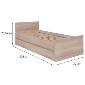 Obrazek Łóżko Cosmo C15 Dąb Sonoma