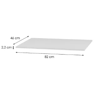 Obrazek Półki - Szafa Canada biały 150cm
