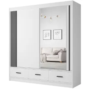 Obrazek Szafa Canada Ca-24-200 Biała U. czarne