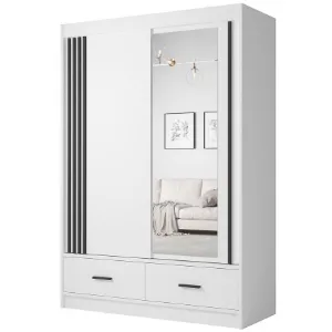 Obrazek Szafa Canada Ca-24-150 Biała U. czarne