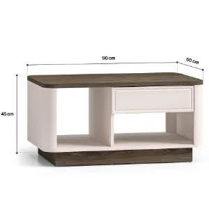 Obrazek Stolik VILAVIO 06 Dąb/Kaszmir