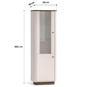 Obrazek Witryna Vilavio 01 Dąb/Cashmere