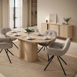 Obrazek Stół rozkładany Lovi dąb creomna