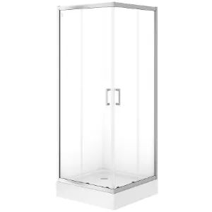 Obrazek Kabina kwadratowa Brasco 80x80x190 chrom S168-005