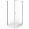 Obrazek Kabina prostokątna Brasco Slide 100x80x190 chrom S168-013