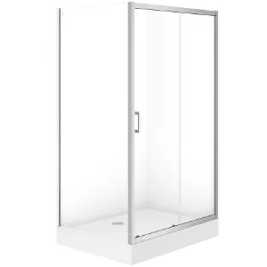 Obrazek Kabina prostokątna Brasco Slide 120x90x190 chrom S168-014