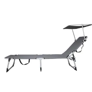 Obrazek Leżak Chill XT5027 grey