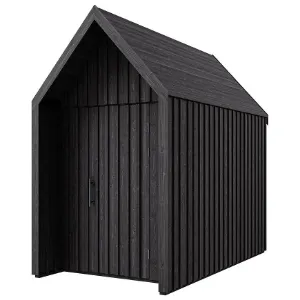 Domek ogrodowy Swedish Barn 1622 czarny V1