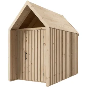 Obrazek Domek ogrodowy Swedish Barn 1622 naturalny V4