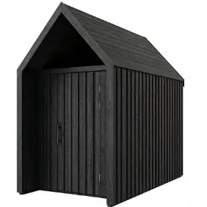 Obrazek Domek ogrodowy Swedish Barn 1622 czarny V4