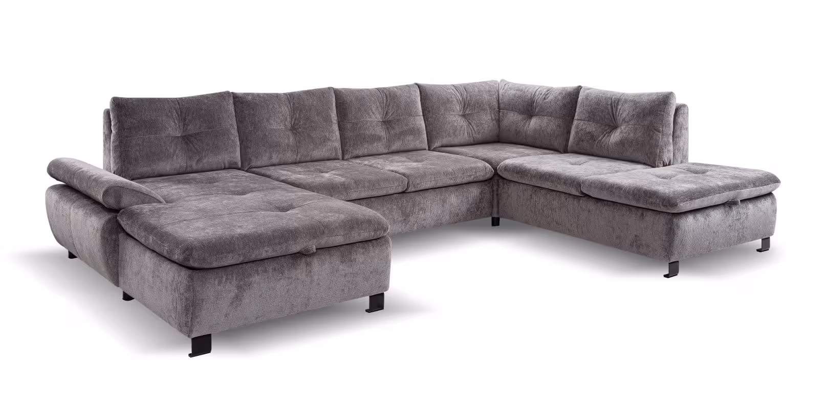 Narożnik U z dwoma pojemnikami Madeira PR3 lewostronny