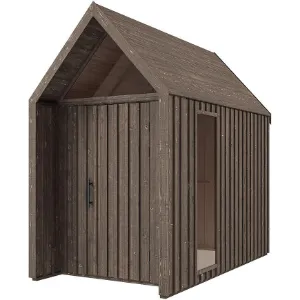 Obrazek Domek ogrodowy Swedish Barn 1629 brązowy V3