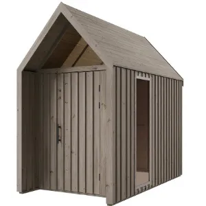 Obrazek Domek ogrodowy Swedish Barn 1629 szary V3