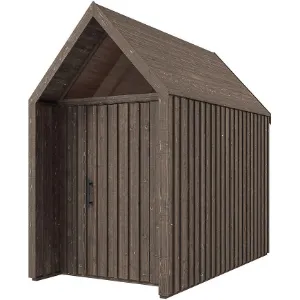 Obrazek Domek ogrodowy Swedish Barn 1629 brązowy V4