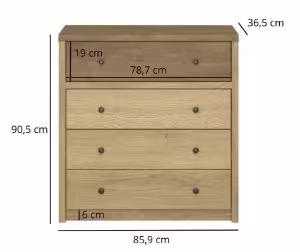 Obrazek Komoda Denzel 4S