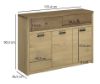 Obrazek Komoda Denzel 3D2S