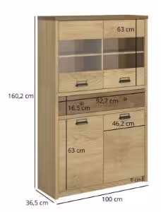 Obrazek Witryna niska Denzel 4D1S