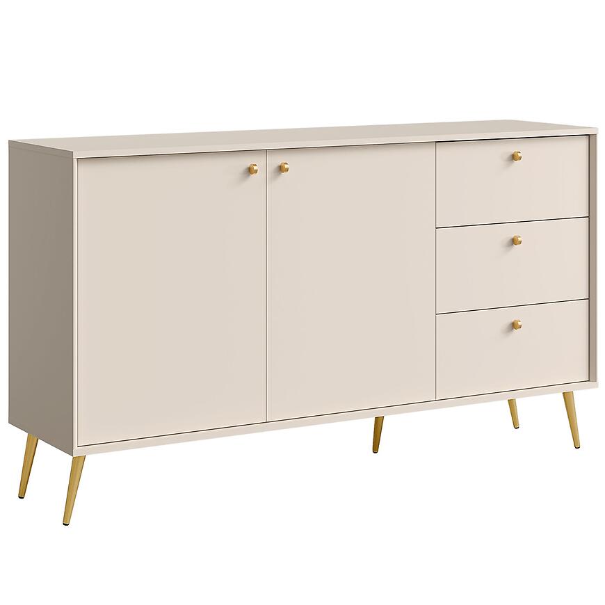 Komoda 2D3S Rose 03 beż piaskowy